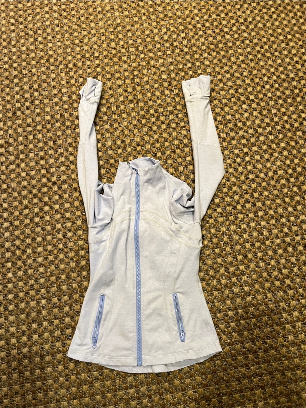 Lululemon light blue  Zip-Up Active Jacket